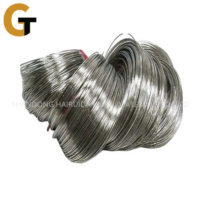 Bright Galvanized Steel Wire Rods With ISO SGS BV Certificates 10-30% Elongation In Coil Spool Reel Packaged
