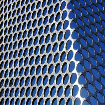 Decorative Micro Perforated Aluminium Sheet Plate Mesh Architectural Curtain Wall