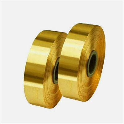 Industrial Brass Coil C26000 Copper Alloy Precision Rolled Custom Size