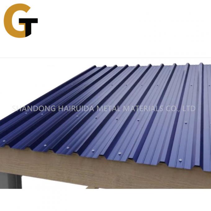 6" Corrugated Aluminium Roofing Sheets Anti Condensation